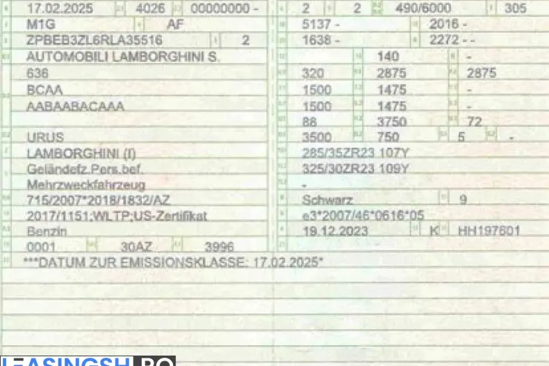 Lamborghini Urus din 2025 cu 13.800 km - oferta LAM200512 - foto 15