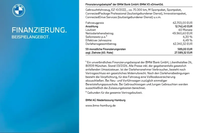 BMW X5 (Seria X) din 2022 cu 70.366 km - oferta BMW200711 - foto 14