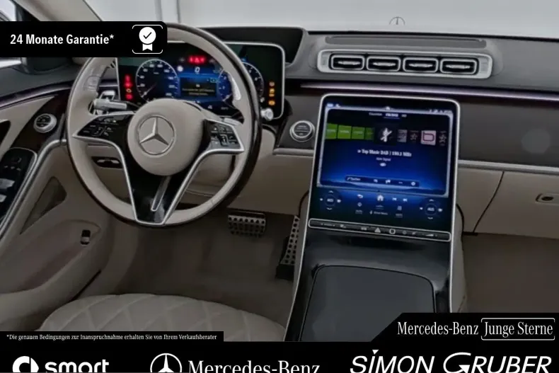 Mercedes-Benz S 580 (Clasa S) din 2025 cu 22.706 km - oferta MER201292 - foto 4