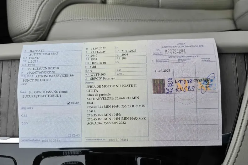 Volvo XC90 din 2022 cu 119.652 km - oferta VOL201318 - foto 20