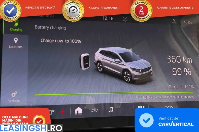 Skoda Enyaq din 2022 cu 44.000 km - oferta SKO201693 - foto 24