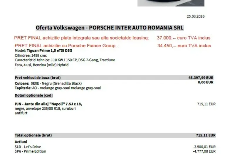 Volkswagen Tiguan din 2026 cu 5 km - oferta VOL202047 - foto 10