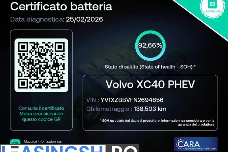 Volvo XC40 din 2021 cu 138.503 km - oferta VOL202313 - foto 9