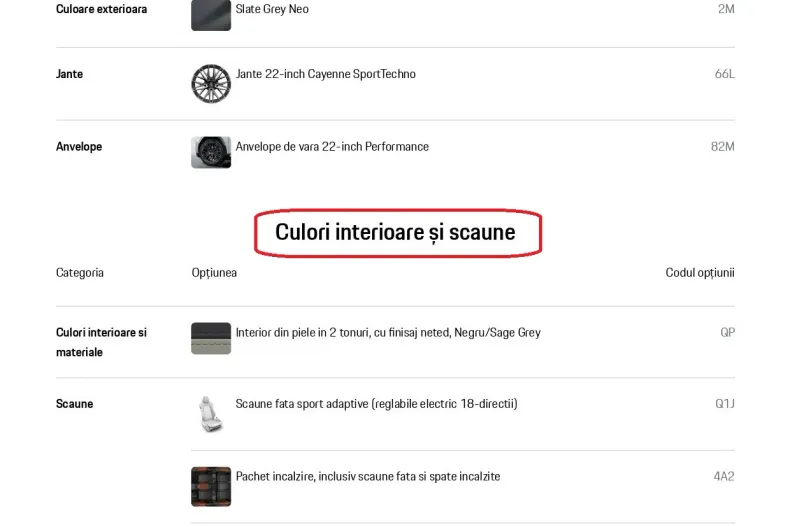 Porsche Cayenne din 2026 cu 13 km - oferta POR202454 - foto 11