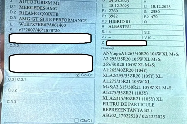 Mercedes-Benz AMG GT 4-door Coupe din 2023 cu 21.600 km - oferta MER202456 - foto 22