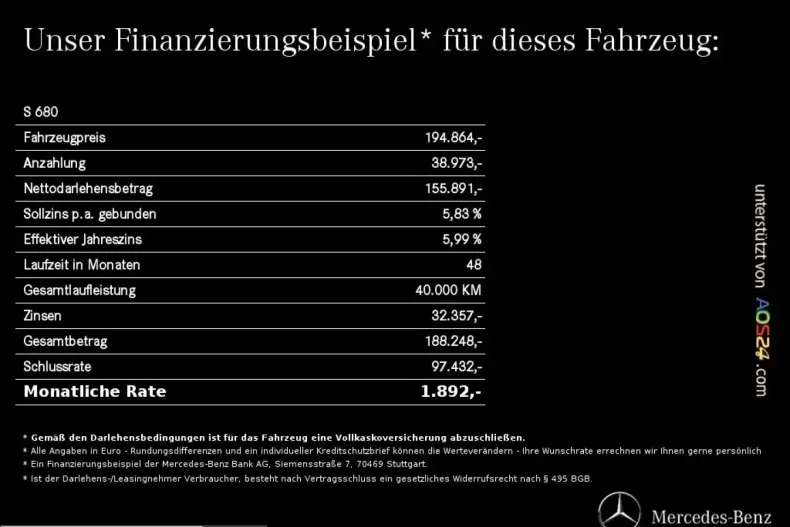 Mercedes-Benz S 680 (Clasa S) din 2023 cu 26.086 km - oferta MER203826 - foto 20