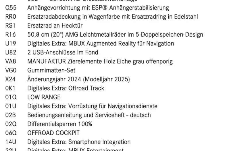 Mercedes-Benz G 450 (Clasa G) din 2025 cu 2.700 km - oferta MER204119 - foto 4