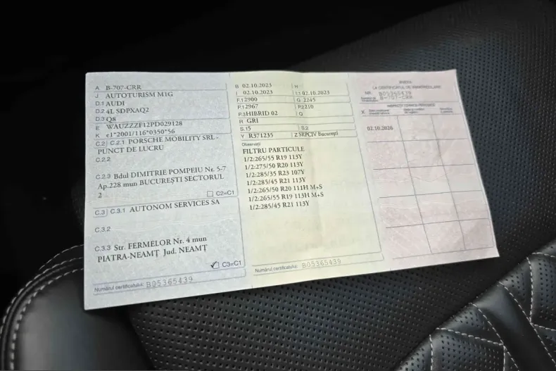 Audi Q8 din 2023 cu 55.442 km - oferta AUD204768 - foto 19