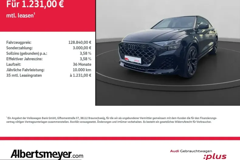 Audi RSQ8 din 2024 cu 3.753 km - oferta AUD205105 - foto 1