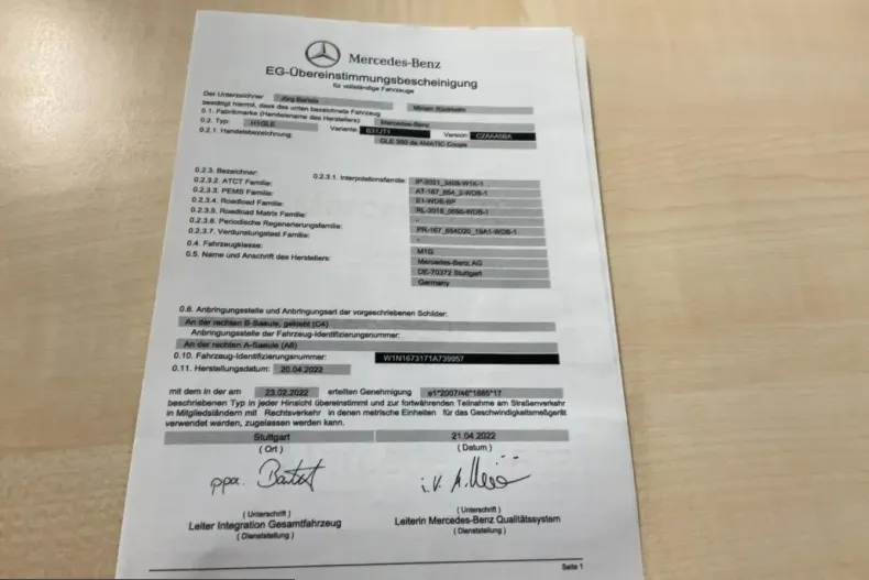 Mercedes-Benz GLE 350 (Clasa GLE) din 2022 cu 42.942 km - oferta MER205521 - foto 21