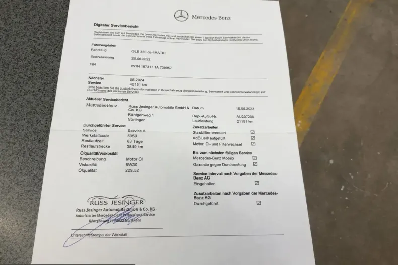 Mercedes-Benz GLE 350 (Clasa GLE) din 2022 cu 42.942 km - oferta MER205521 - foto 23