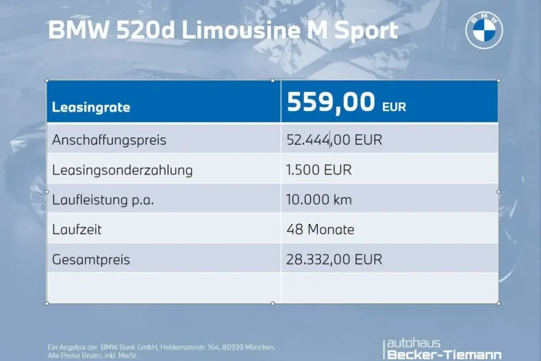 BMW 520 (Seria 5) din 2025 cu 25.103 km - oferta BMW205619 - foto 2