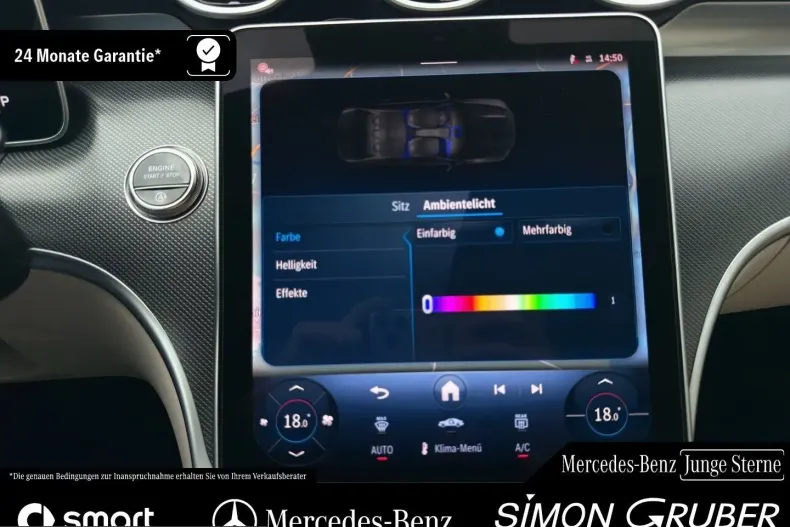 Mercedes-Benz C 200 (Clasa C) din 2025 cu 21.790 km - oferta MER205927 - foto 14