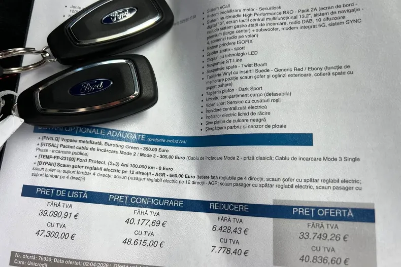Ford Kuga din 2026 cu 4.000 km - oferta FOR206536 - foto 27