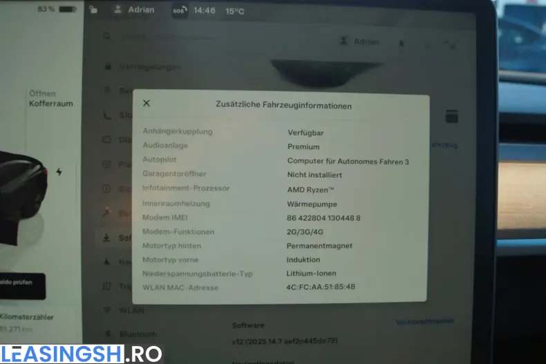 Tesla Model 3 din 2022 cu 62.000 km - oferta TES206855 - foto 9
