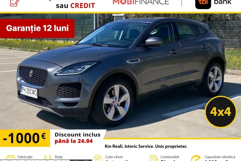 Jaguar E-Pace din 2020 cu 95.700 km - oferta JAG207317 - foto 1
