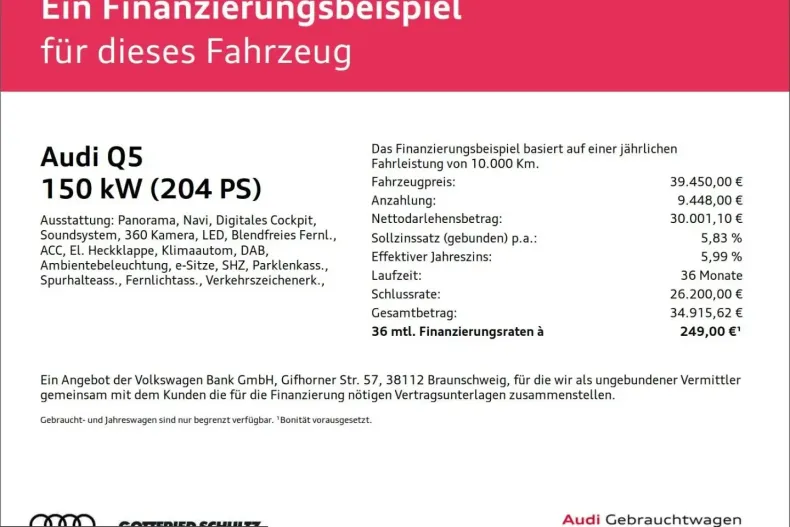 Audi Q5 din 2023 cu 48.112 km - oferta AUD207506 - foto 2