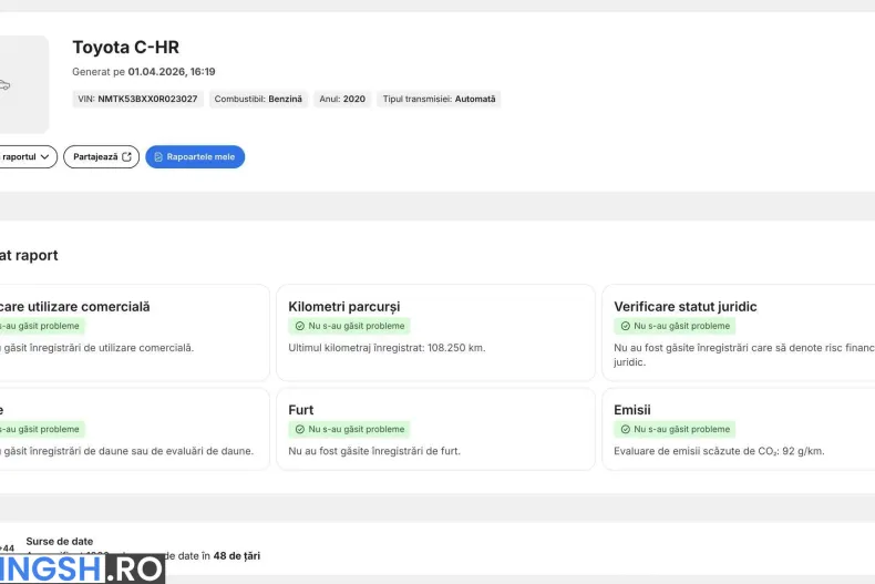 Toyota C-HR din 2020 cu 131.052 km - oferta TOY208467 - foto 9