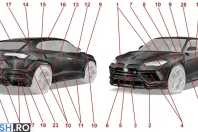 Lamborghini Urus din 2025 cu 1.300 km - oferta LAM209877 - foto 40