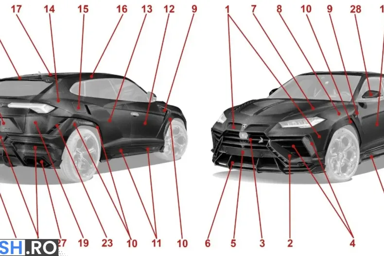 Lamborghini Urus din 2025 cu 1.300 km - oferta LAM209877 - foto 40