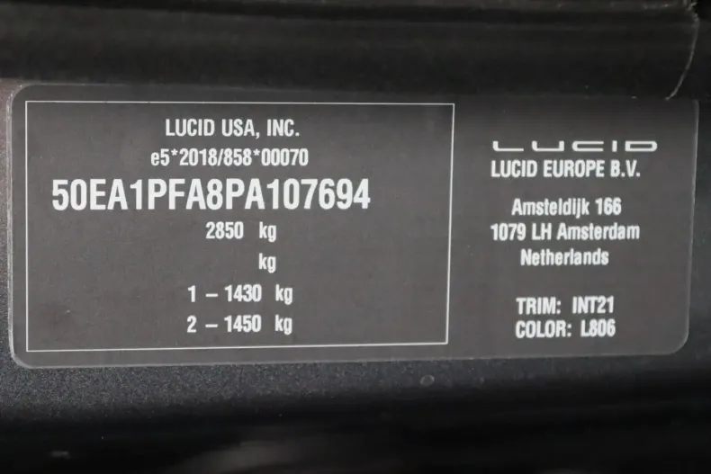 Lucid Air din 2024 cu 12.010 km - oferta LUC210034 - foto 17
