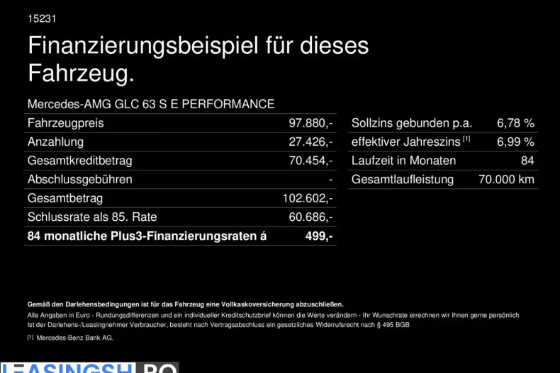 Mercedes-Benz GLC 63 AMG (Clasa GLC) din 2024 cu 17.948 km - oferta MER210271 - foto 9