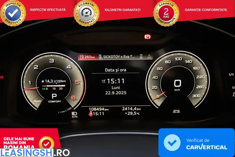 Audi Q8 din 2021 cu 111.000 km - oferta AUD210357 - foto 14