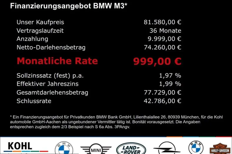 BMW M3 (Seria 3) din 2024 cu 6.573 km - oferta BMW211448 - foto 8