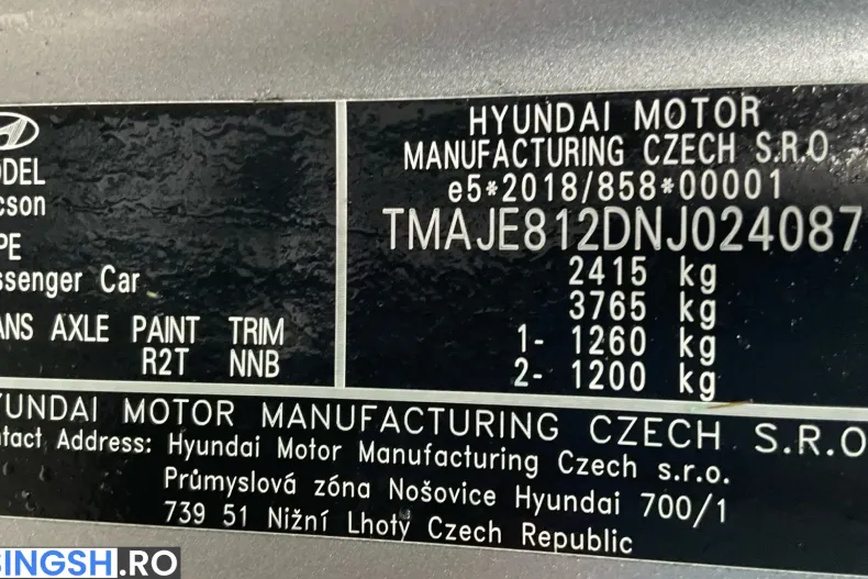 Hyundai Tucson din 2021 cu 134.469 km - oferta HYU213416 - foto 34