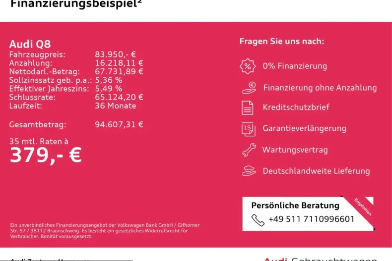 Audi Q8 din 2025 cu 27.967 km - oferta AUD214167 - foto 2