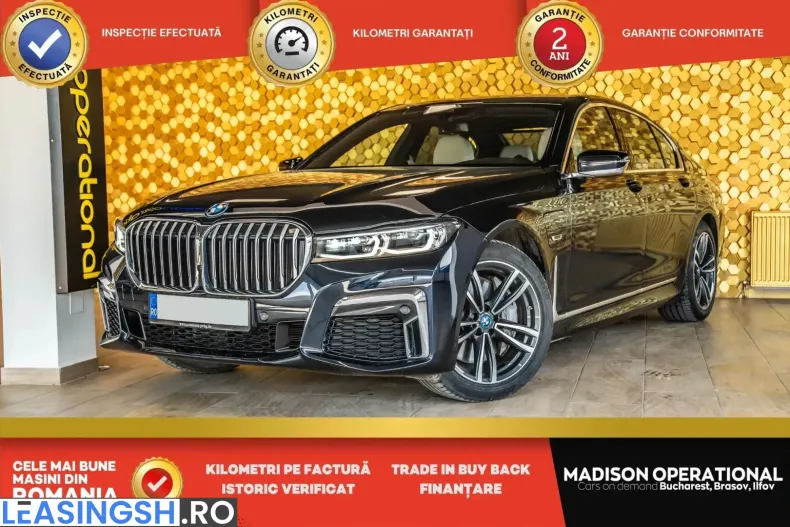 BMW 745e (Seria 7) din 2021 cu 31.500 km - oferta BMW214873 - foto 1