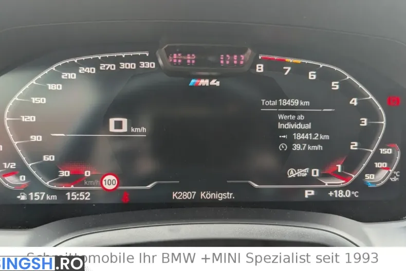 BMW M4 (Seria 4) din 2021 cu 18.500 km - oferta BMW215626 - foto 45