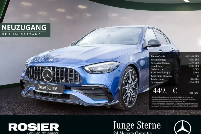 Mercedes-Benz C 43 AMG (Clasa C) din 2024 cu 20.751 km - oferta MER216465 - foto 1