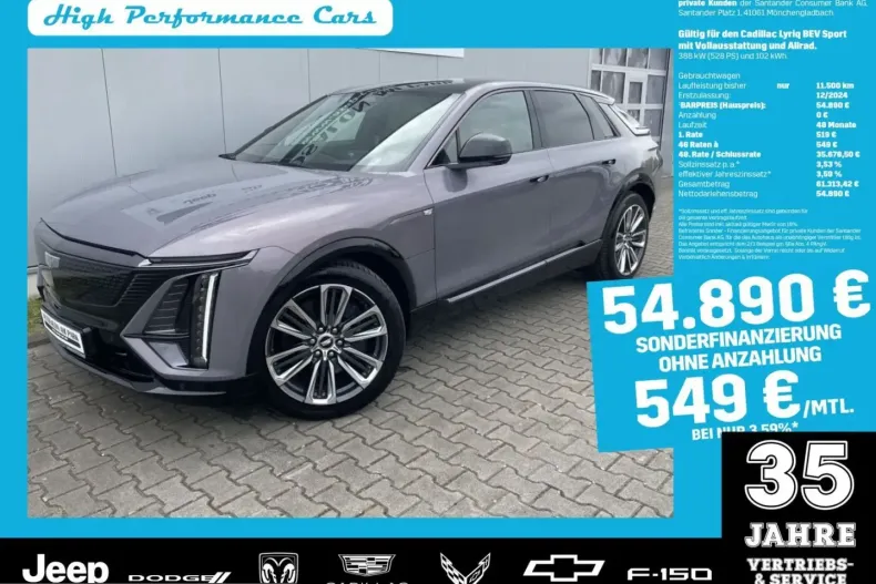 Cadillac Lyriq din 2024 cu 11.422 km - oferta CAD217175 - foto 1