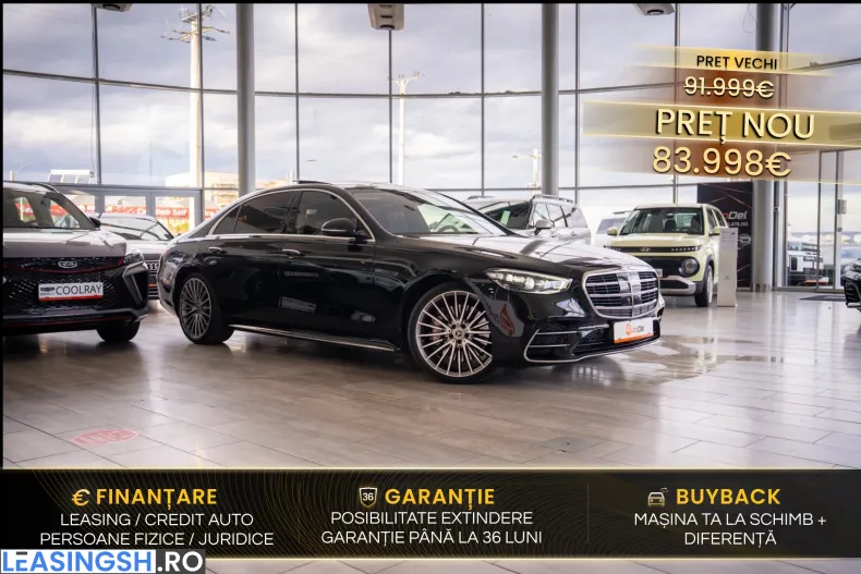 Mercedes-Benz S (Clasa S) din 2022 cu 95.291 km - oferta MER217952 - foto 1