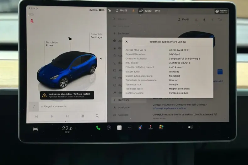 Tesla Model Y din 2022 cu 94.829 km - oferta TES218818 - foto 9
