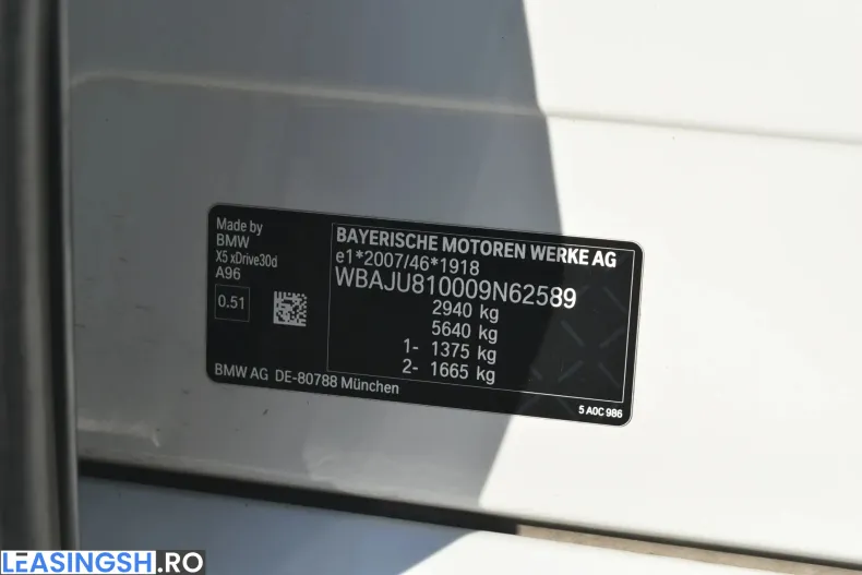 BMW X5 (Seria X) din 2022 cu 112.833 km - oferta BMW219324 - foto 29