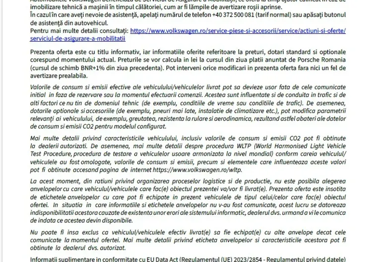 Volkswagen Tiguan din 2026 cu 1 km - oferta VOL219952 - foto 17
