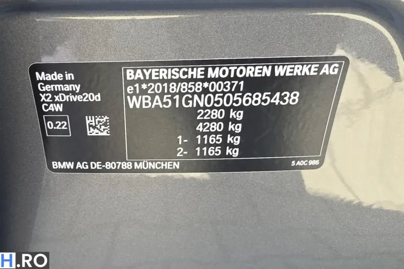 BMW X2 (Seria X) din 2026 cu 10 km - oferta BMW220096 - foto 9