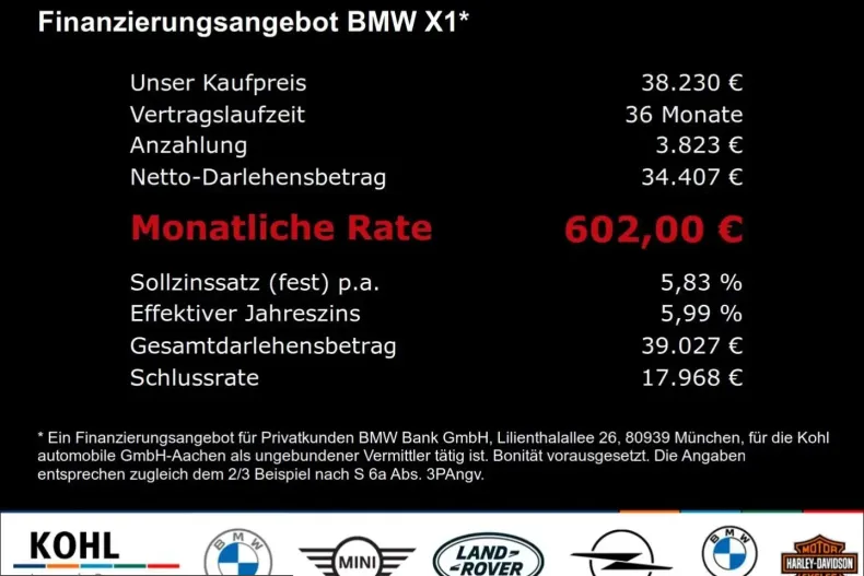 BMW X1 (Seria X) din 2024 cu 70.896 km - oferta BMW220423 - foto 8