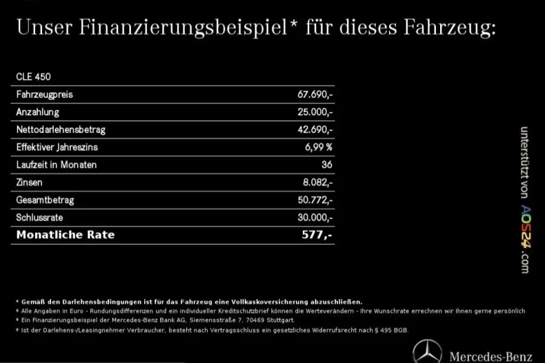 Mercedes-Benz CLE 450 (Clasa CLE) din 2025 cu 30.862 km - oferta MER221736 - foto 6