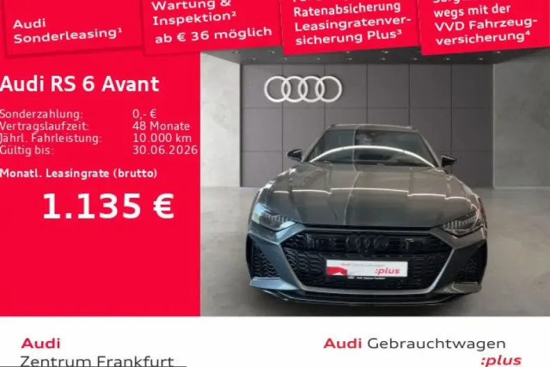 Audi RS6 din 2025 cu 9.426 km - oferta AUD224072 - foto 2