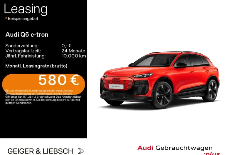 Audi Q6 e-tron din 2025 cu 17.200 km - oferta AUD224591 - foto 1