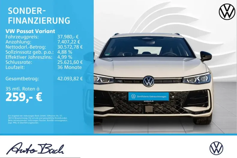 Volkswagen Passat Variant din 2024 cu 45.000 km - oferta VOL224661 - foto 2