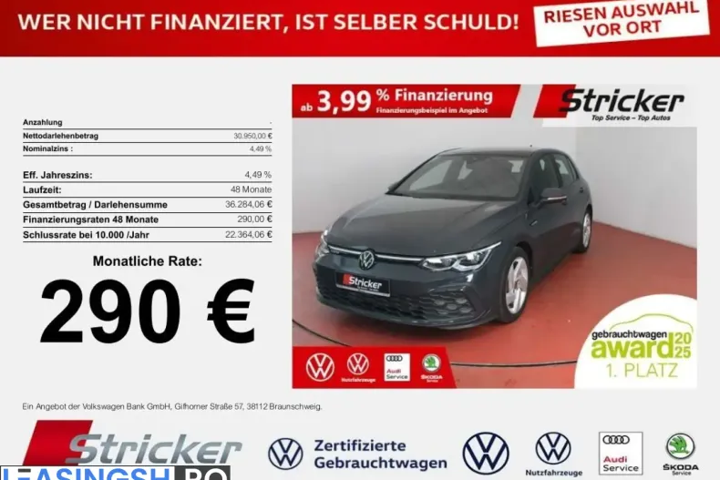 Volkswagen Golf din 2024 cu 39.434 km - oferta VOL224727 - foto 1