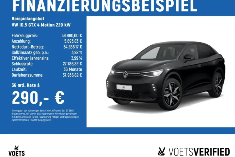 Volkswagen ID.5 din 2024 cu 25.400 km - oferta VOL224900 - foto 2