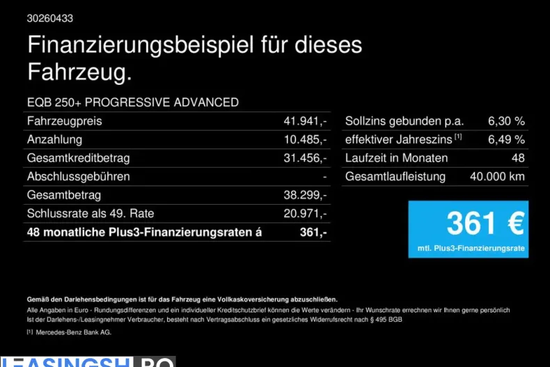 Mercedes-Benz EQB din 2025 cu 20.122 km - oferta MER224994 - foto 2