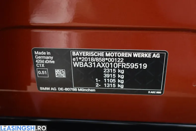 BMW 420d (Seria 4) din 2023 cu 128.531 km - oferta BMW226552 - foto 33