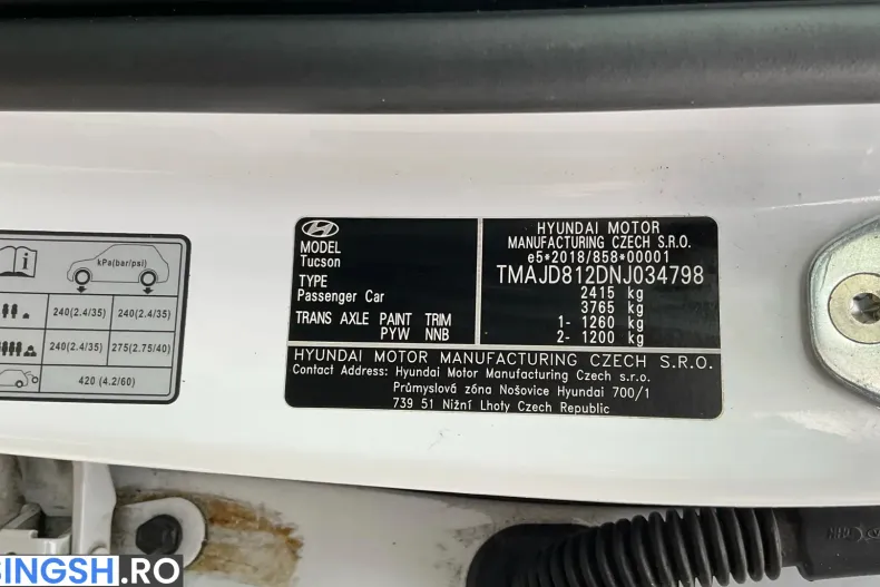 Hyundai Tucson din 2021 cu 85.035 km - oferta HYU227307 - foto 38