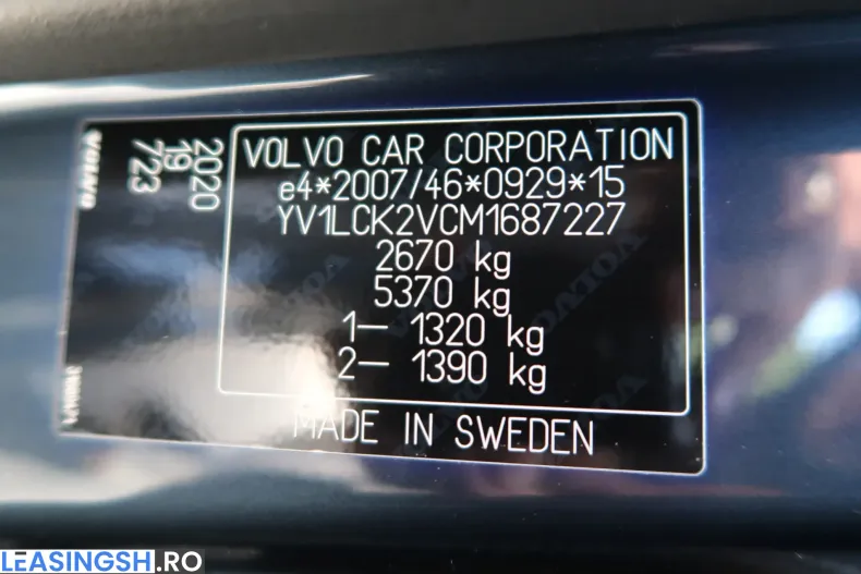 Volvo XC90 din 2020 cu 106.000 km - oferta VOL227309 - foto 23